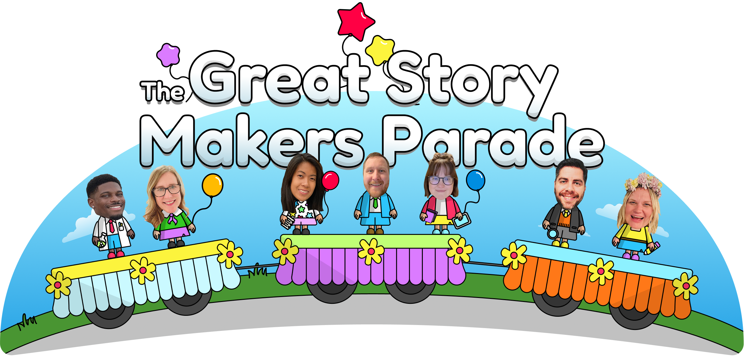 Great Story Makers Parade Float