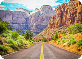 Highway through Arizona